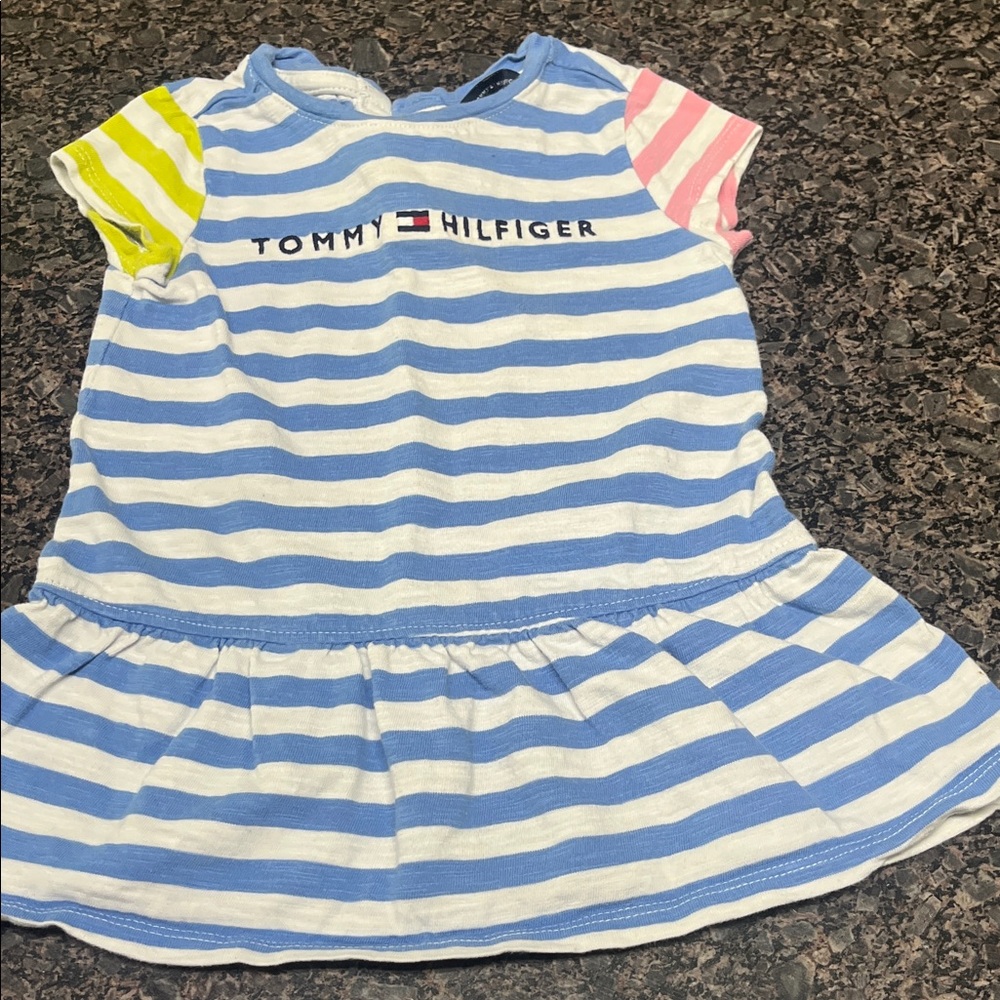 Tommy Hilfiger Multicolor Striped Kids Tee